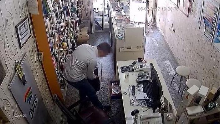 İzmir'de telefon dükkanında hırsızlık
