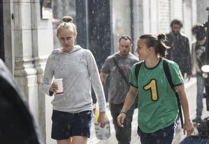 İstanbul'da aralıklı sağanak yağmur