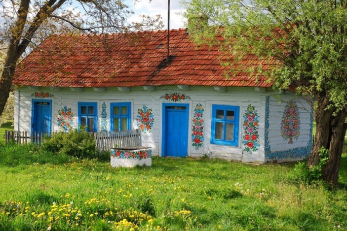 Polonya'nın çiçekli köyü: Zalipie