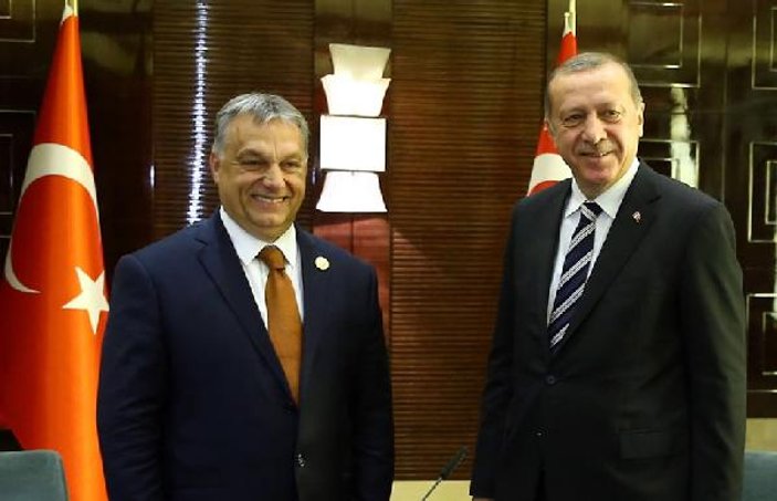 Cumhurbaşkanı Erdoğan Macaristan Başbakanı ile görüştü