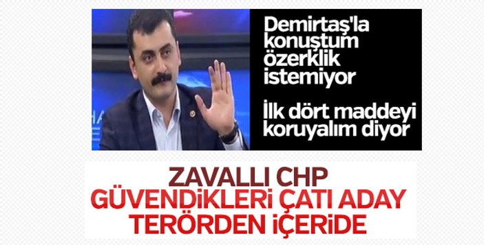 Selahattin Demirtaş CHP'li Erdem'i yalanladı