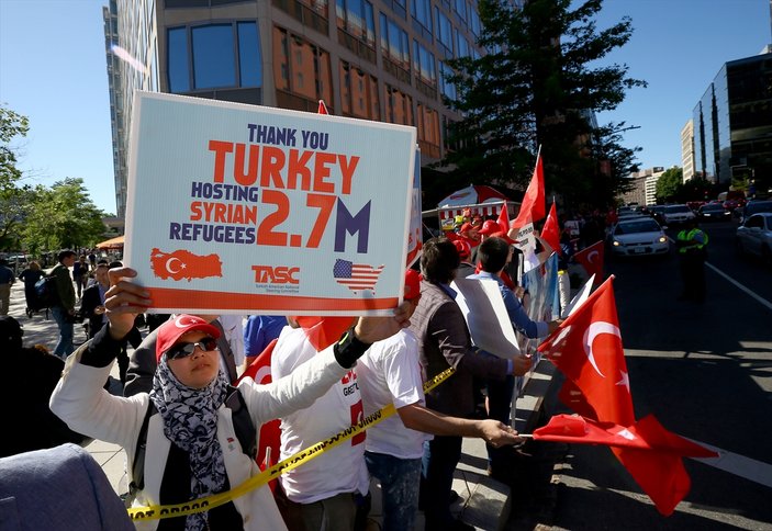 Washington'da Cumhurbaşkanı Erdoğan hareketliliği