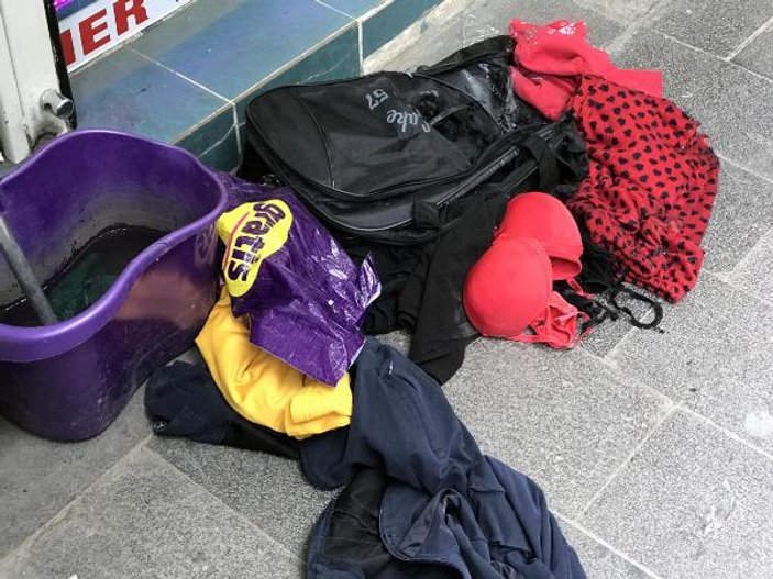 Diyarbakır'da şüpheli çantadan kadın iç çamaşırı çıktı