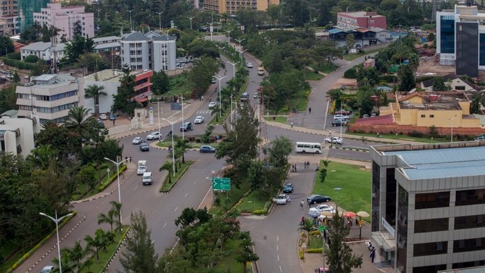 Afrika'nın huzur ve güven şehri Kigali