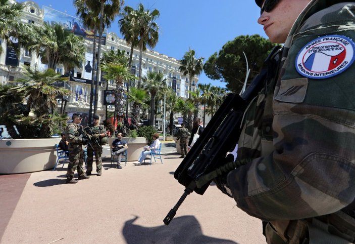 Cannes'ta geniş güvenlik önlemleri alındı