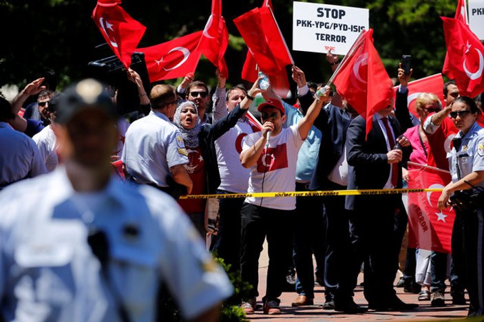 Washington Türk Büyükelçilik konutu önünde aslında neler yaşandı