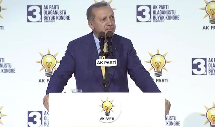 Cumhurbaşkanı Erdoğan'ın kongre konuşması