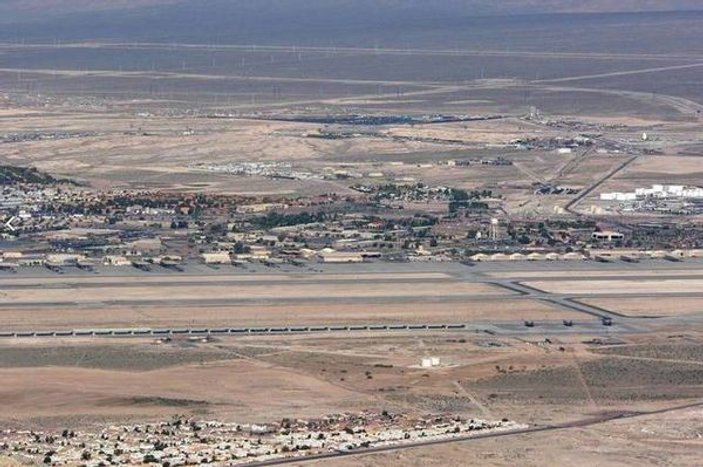 ABD'nin Nellis Havaüssü'nün fotoğrafları yayınlandı