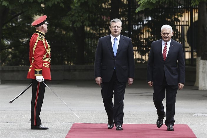 Başbakan Binali Yıldırım Gürcistan'da
