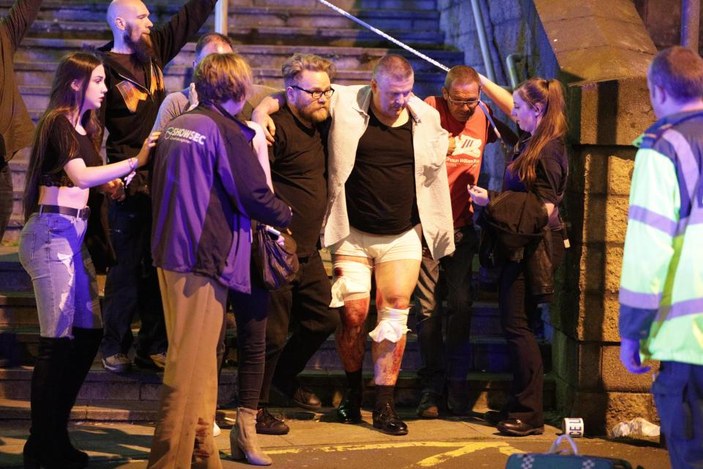 Manchester Arena'da patlama sonrası ilk görüntüler