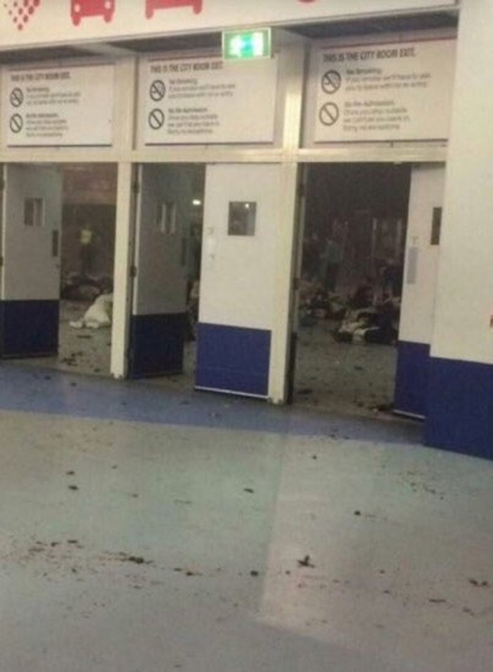 Manchester Arena'da patlama sonrası ilk görüntüler