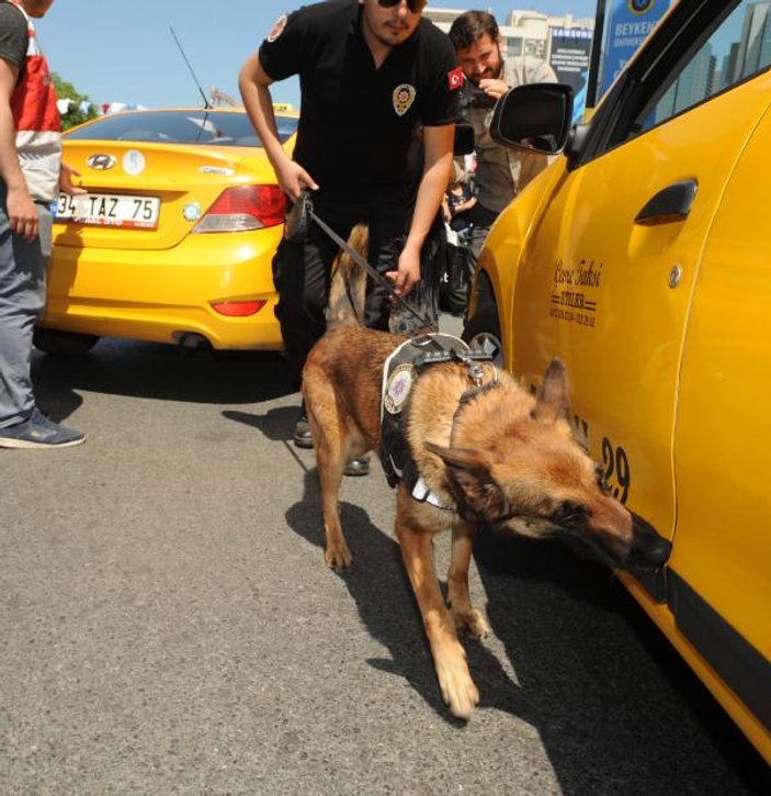 İstanbul'da taksilere sıkı polis denetimi
