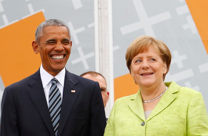 Berlin'de Merkel-Obama buluşması