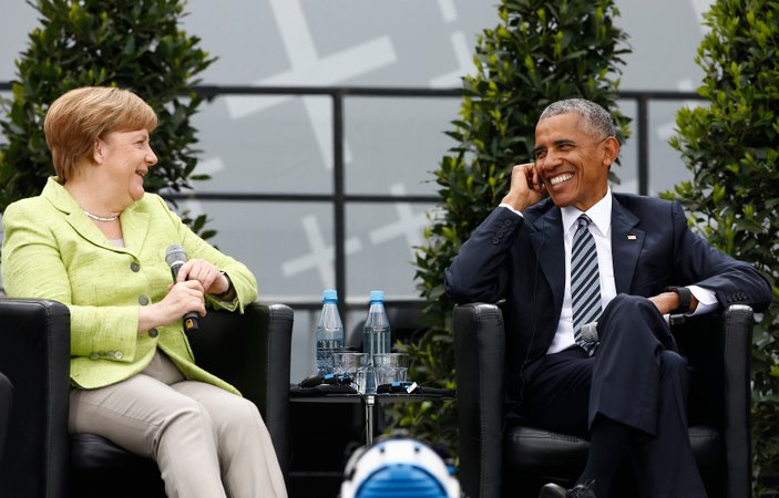 Berlin'de Merkel-Obama buluşması