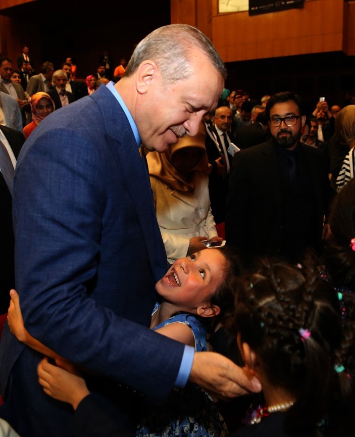 Cumhurbaşkanı Erdoğan film gösterimine katıldı
