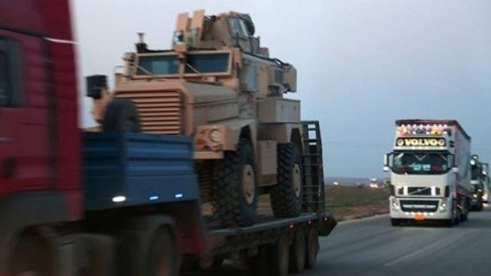 ABD'den YPG'ye 70 TIR'lık yardım