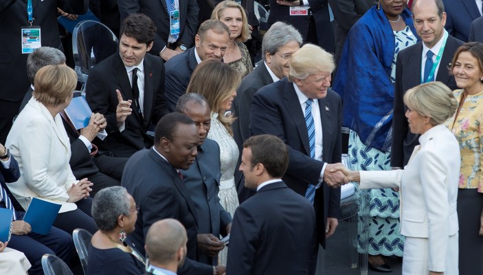 Trump ilk kez G7 zirvesinde