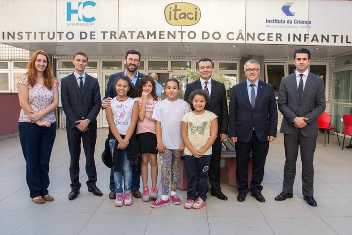 TİKA'dan Brezilya'daki kanserli çocuklara yardım