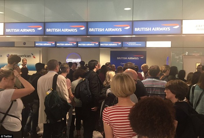British Airways tüm uçuşları iptal etti