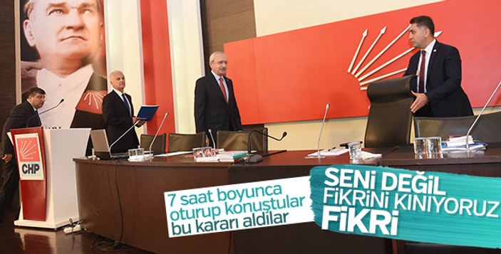 CHP'li Fikri Sağlar: Bu cezayı hak etmedim