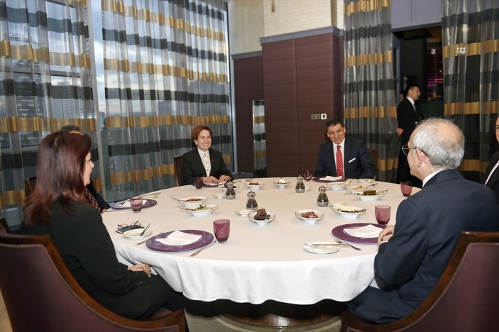 Kılıçdaroğlu, Meral Akşener ile iftar yaptı