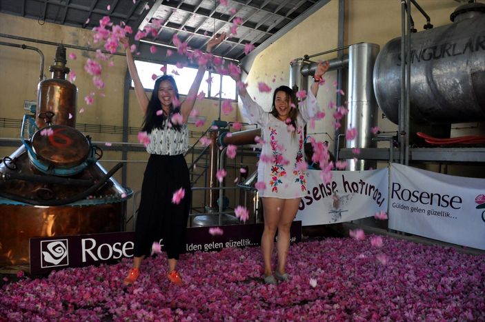 Gül hasadına Uzakdoğu'dan 'yakın' ilgi