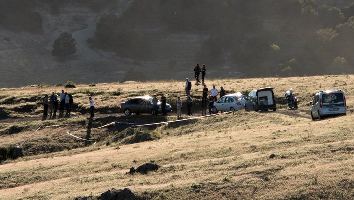 Elazığ'da yanmış ceset bulundu