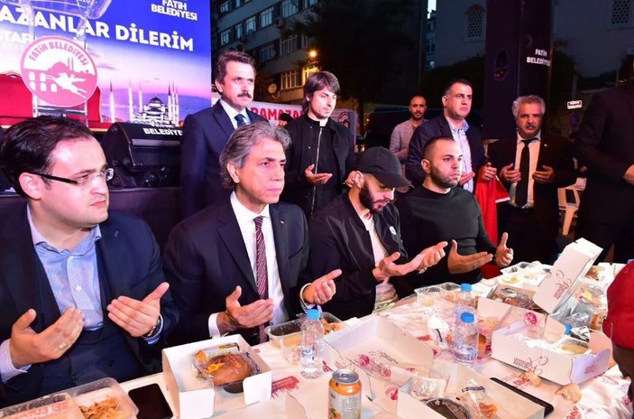 Karim Benzema Fatih Belediyesi'nin iftarına katıldı