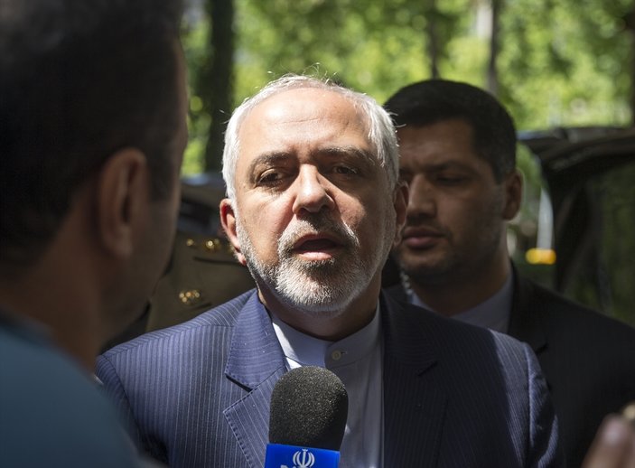 İran Dışişleri Bakanı Zarif Ankara'da
