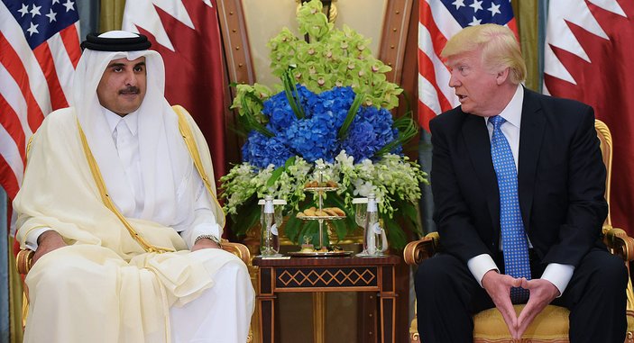 Trump Katar Emiri ile telefonda görüştü