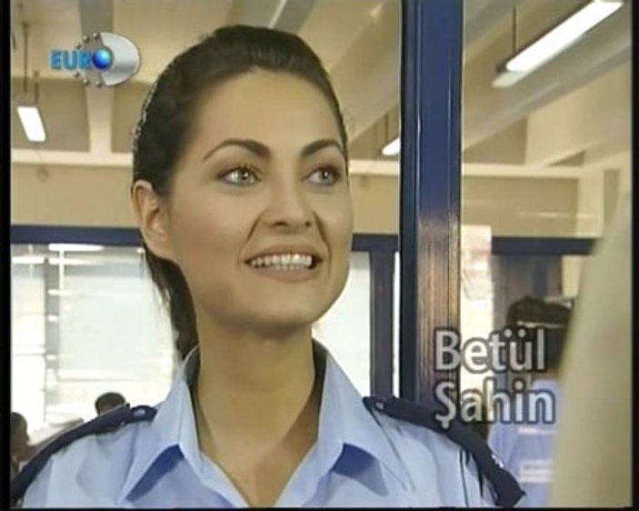 Betül Şahin tatilde