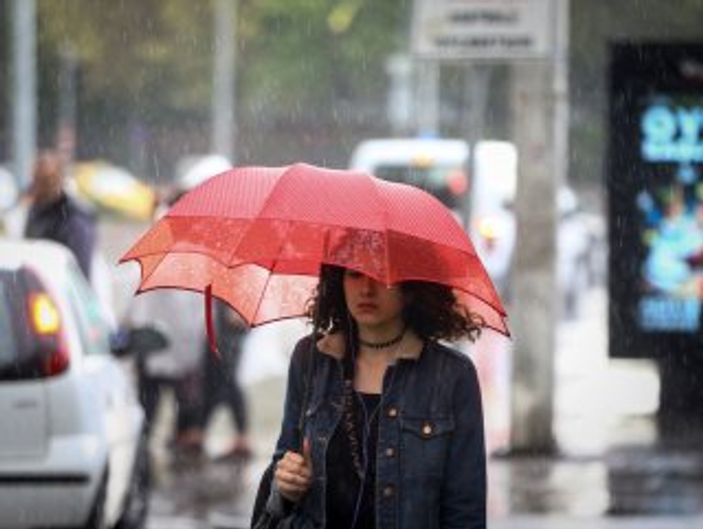 İstanbul'da sağanak yağış