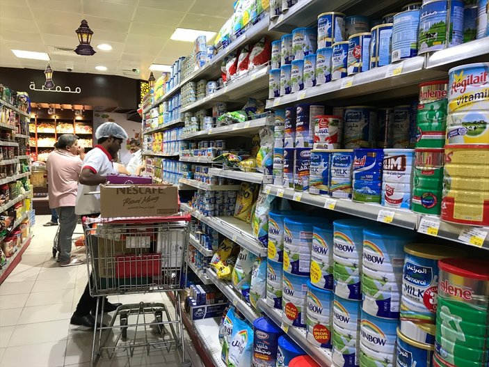 Katar'da gıda sıkıntısı yok