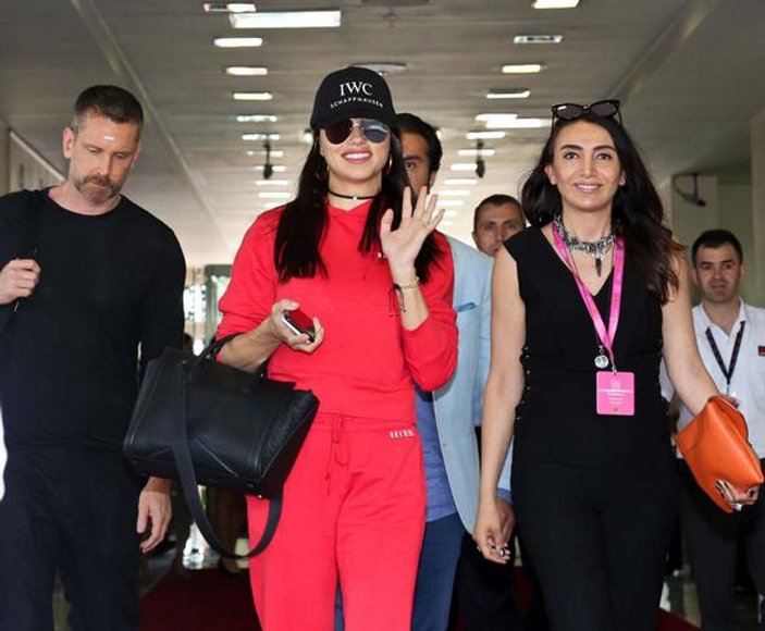 Adriana Lima Antalya’da