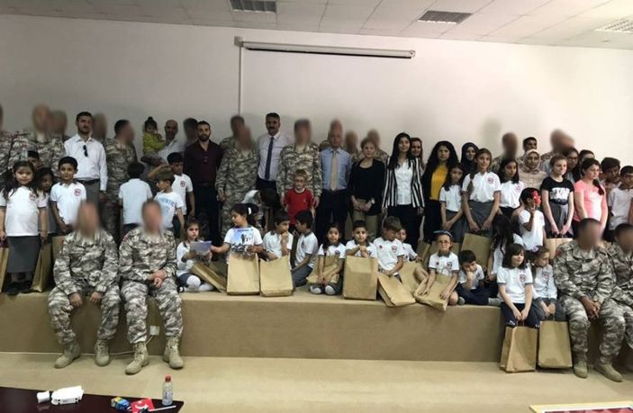 Katarlı çocukların Türkiye sevgisi