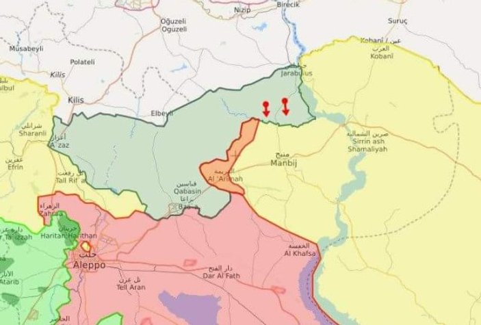 Menbiç'te PKK'ya karşı operasyon başladı