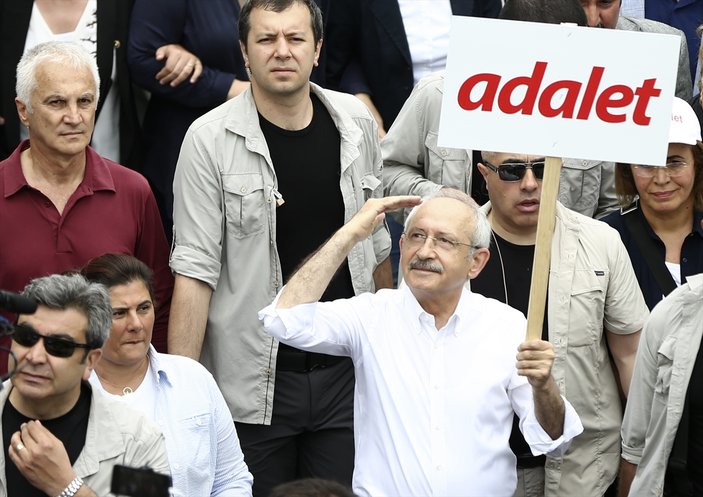 Kemal Kılıçdaroğlu Adalet Yürüyüşü'ne başladı