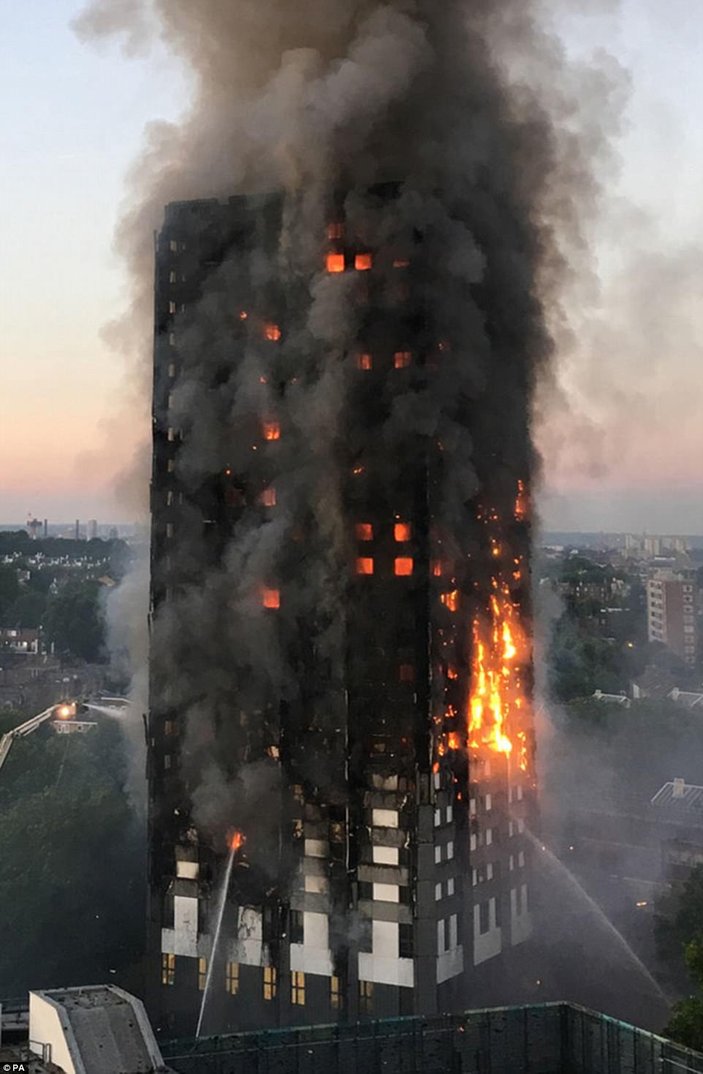 Londra'daki yangında ölü sayısı açıklandı