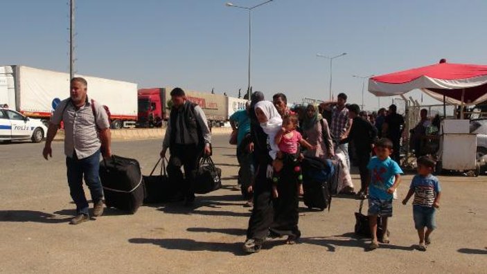 Ülkesine dönen Suriyeli sayısı 15 bini aştı