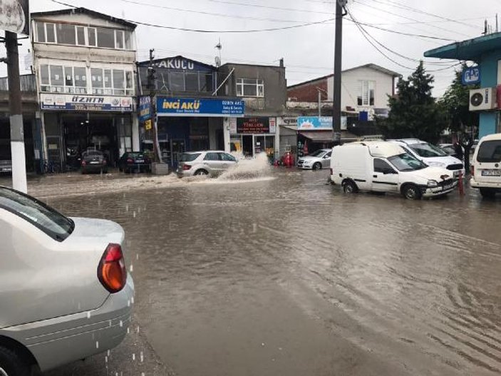 Sakarya'da su baskını