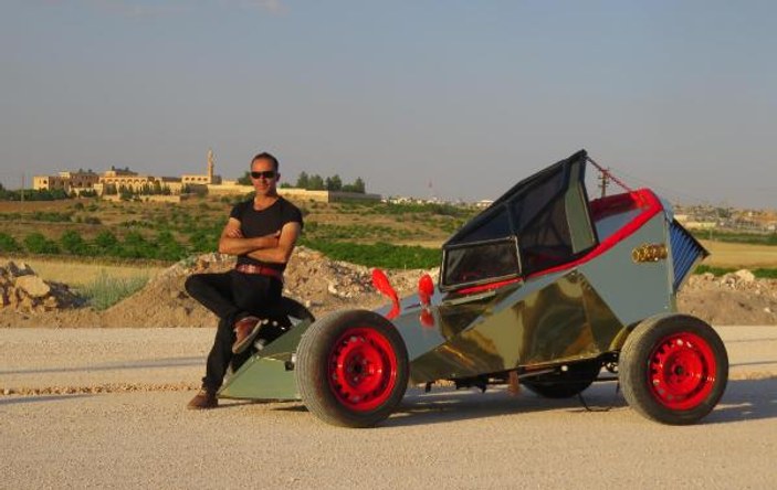Mardinli bakkal, hayalindeki yarış arabasını yaptı