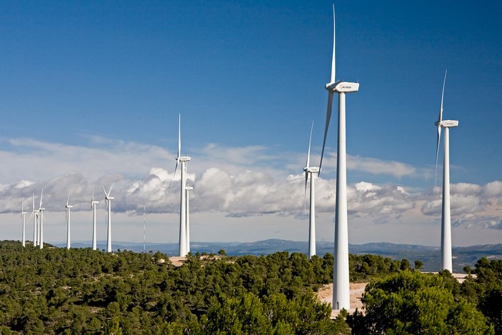 Avrupa'da elektriğin yüzde 10'u rüzgardan karşılandı