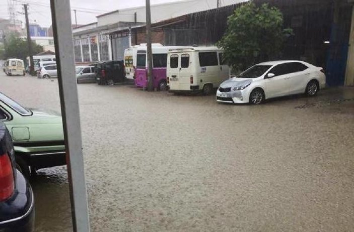 Sakarya'da su baskını