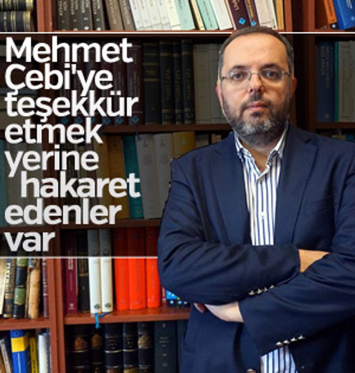 Murat Bardakçı'dan Mehmet Çebi'ye destek