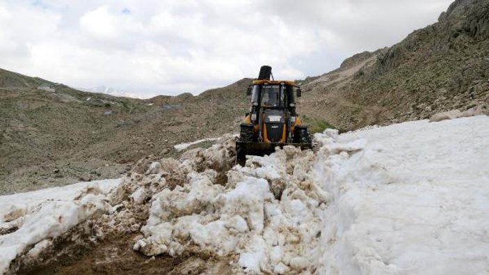 Antalya'da haziran ayında karla mücadele