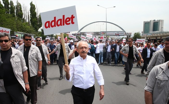Kılıçdaroğlu'nun yürüyüşü Alman basınında