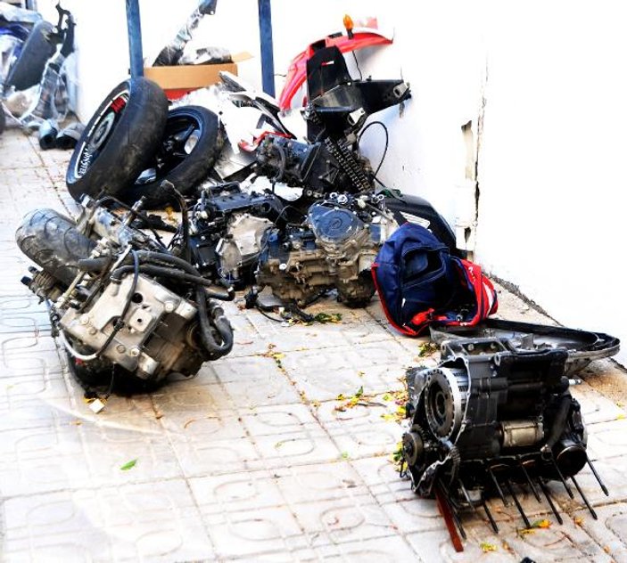 Muğla'da motosiklet hırsızlarına operasyon