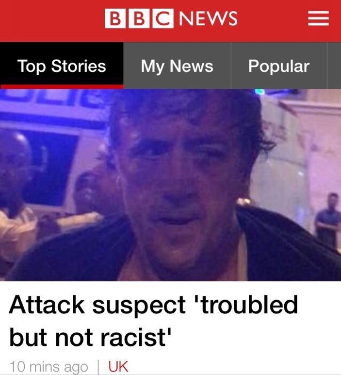 İngiliz medyası cami saldırganını koruyor