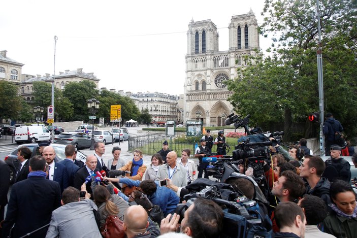 Fransa'da terör sempatizanları eylem yaptı