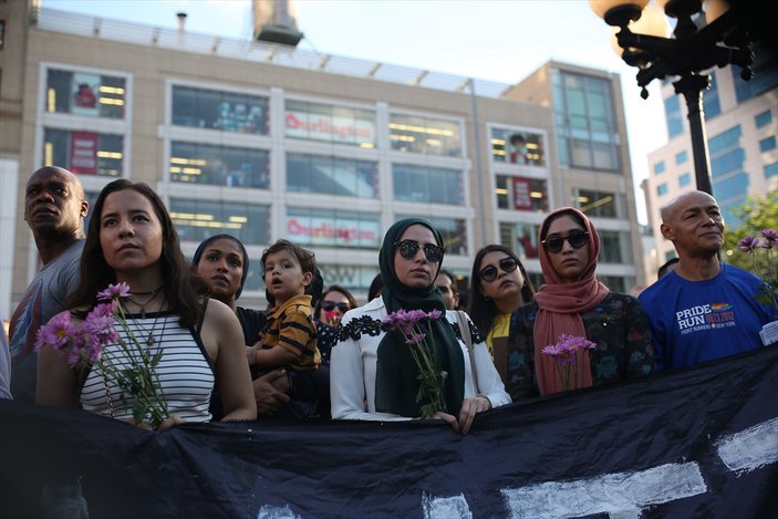 New York'ta Nabra Hassanen için sessiz anma töreni